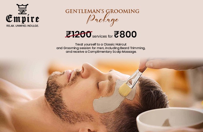 Offer Gentle Man Grooming Package